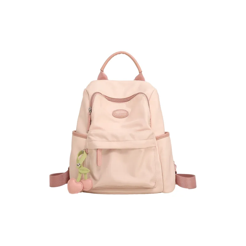 TOUTOU Fabric Backpack Large Size Women's Multicolor-18