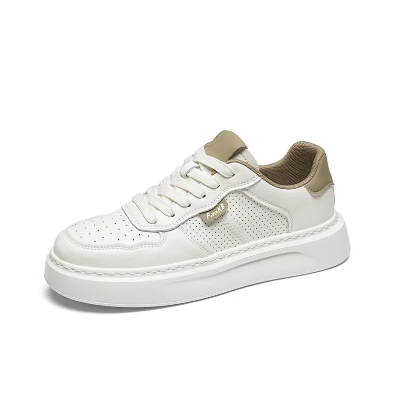 ABCIU Cushioning, Breathable, Height Increasing Low Top Skateboard Shoes Men's-1