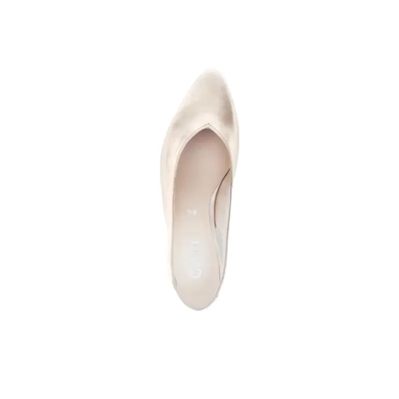 Gabor Fashion Chunky Heel High Heels 3.5cm Women's Pink-3
