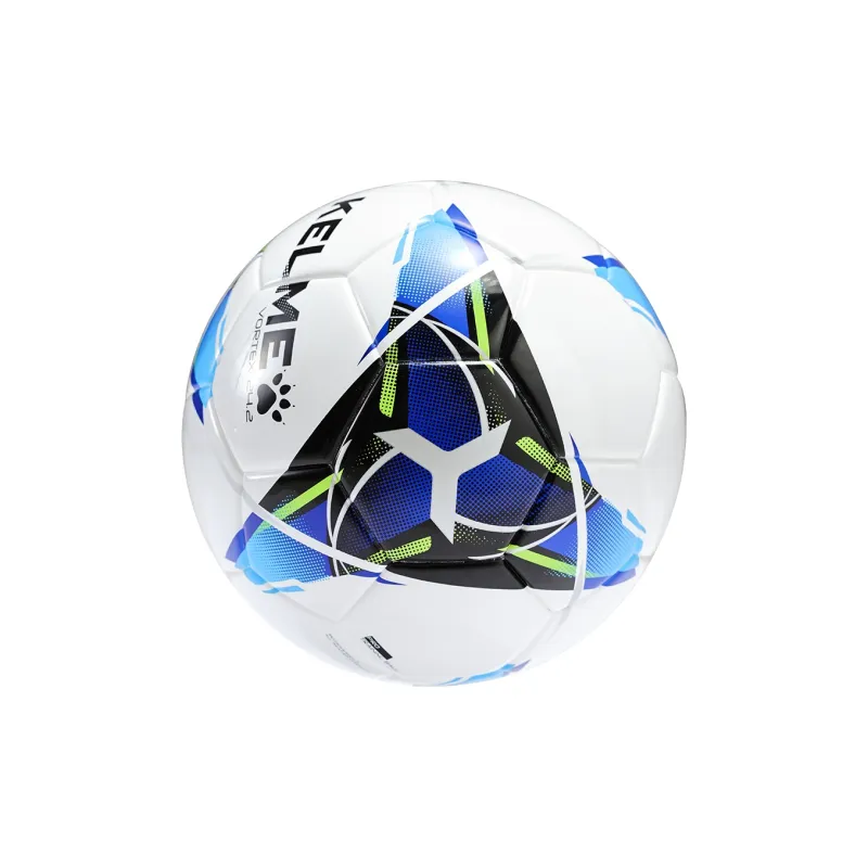 KELME Size 4 Ball/Size 5 Ball Soccer TPU Seamless Thermal bonding Unisex White Neon Blue-3