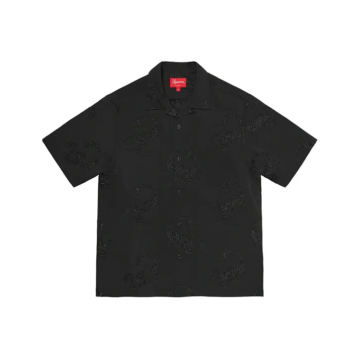 Supreme Scorpion Jacquard S/S Shirt-1