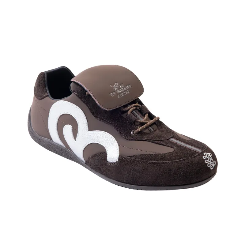BEASTER Low Top Casual Shoes Unisex Brown-2