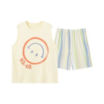 CHUDUAN Pajama Set Women's Apricot