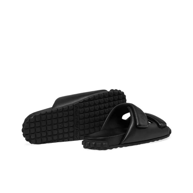 ASH Slide Slippers Unisex Black-3