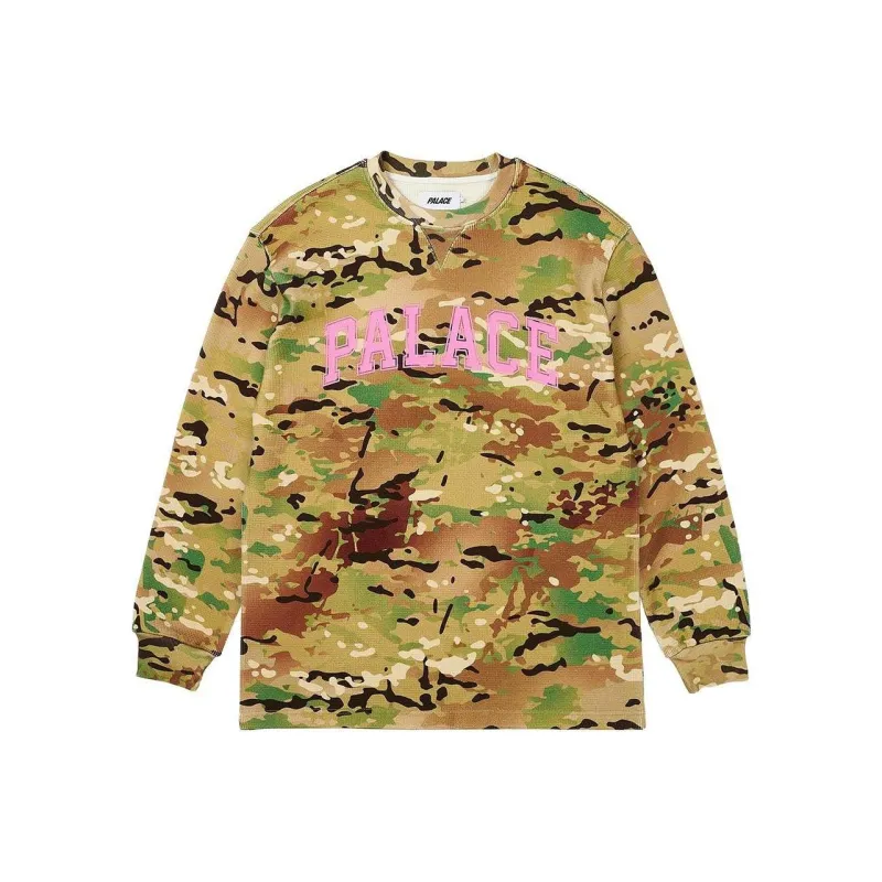 PALACE Waffle Long Sleeve-0