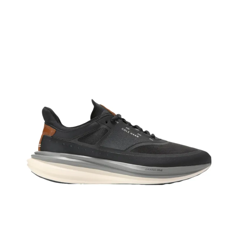 COLE HAAN Cushioning, Lightweight, Breathable Low Top Casual Shoes Men's Black Box-1