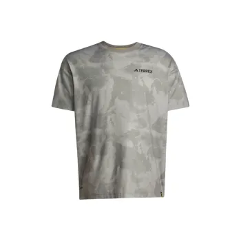 Adidas x National Geographic DisneyAEROREADY T Shirt Unisex Light Sesame Gray Umber