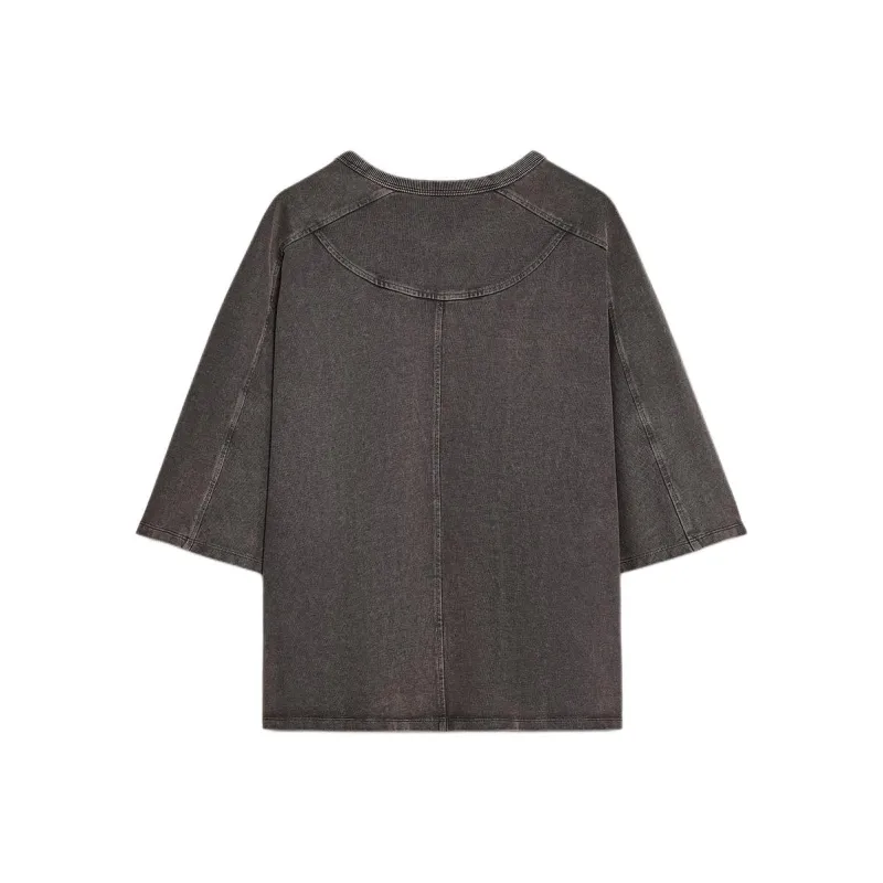 ZARA T Shirts Women's Brown-1