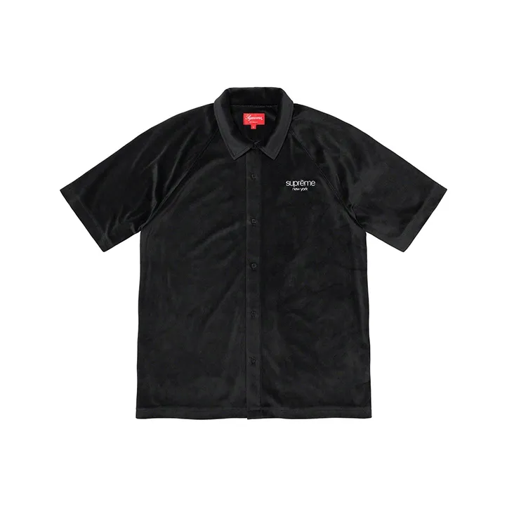 Supreme Velour S/S Shirt-0