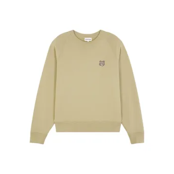 Maison Kitsune Bold Fox Head Patch Oversized Sweatshirt