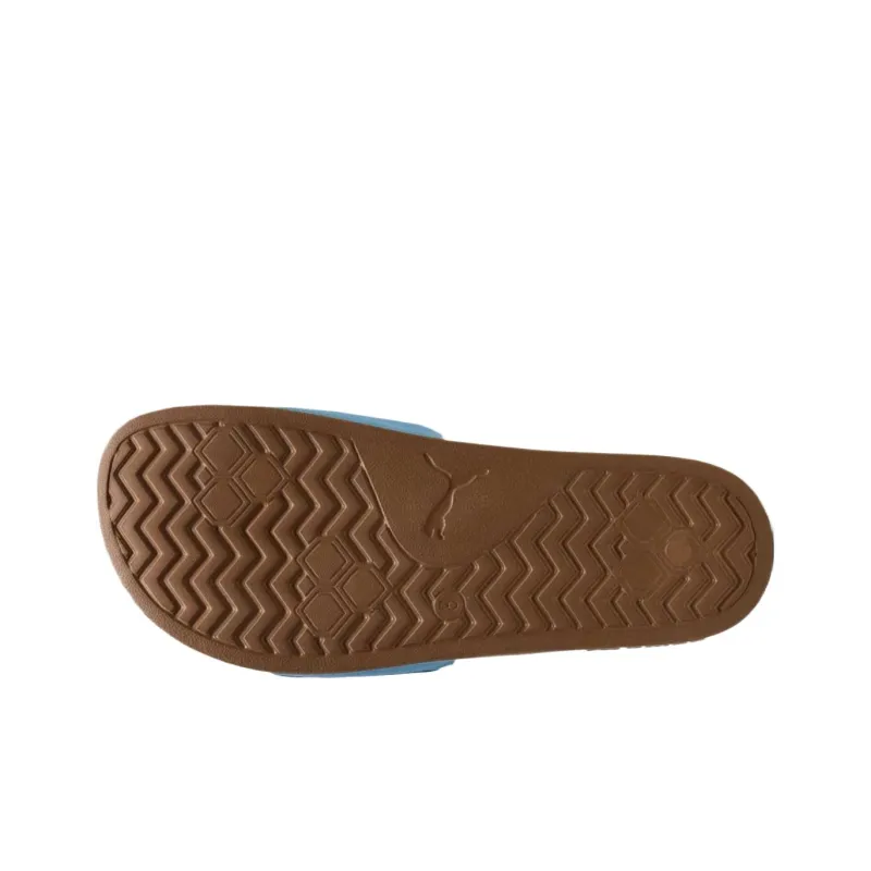 PUMA Leadcat 2.0 Slip Resistant Slide Slippers Unisex Light Blue-4