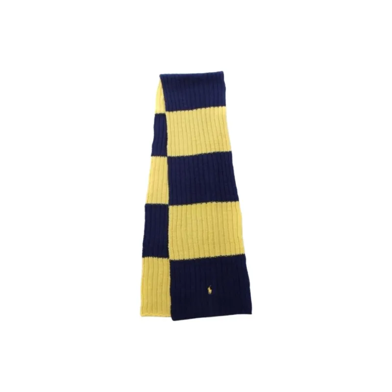 Polo Ralph Lauren Wool Knit Scarves Men's Yellow-0