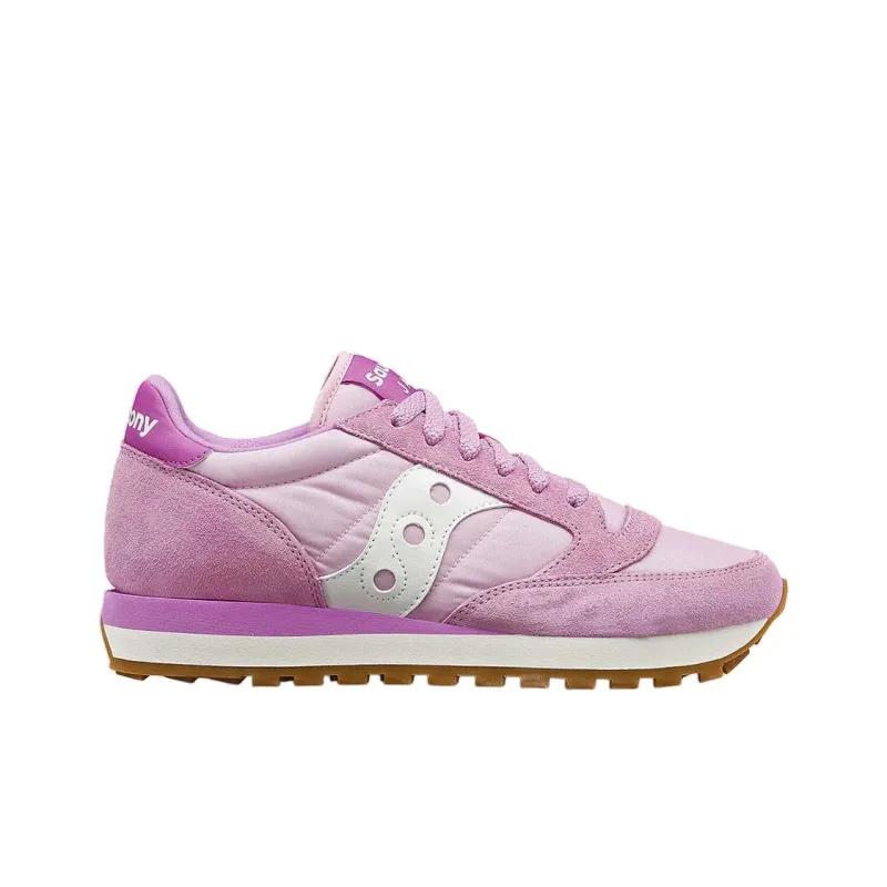 Saucony Jazz Original Anti Slip Wear Resistant Low Top Casual Shoes Women's Pink-1