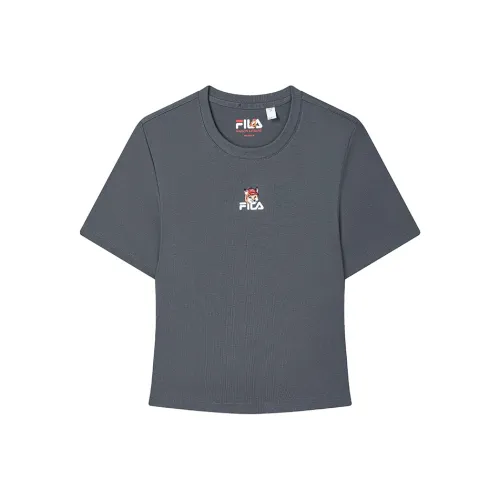 FILA Lifestyle T Shirt Women's Silent Phantom Gray