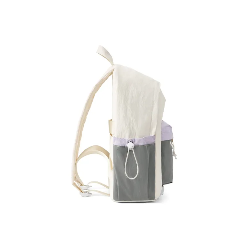 MR.ACE HOMME Fabric Backpack Unisex Breeze Blue/Chestnut Brown/Coconut Green/Beige Gray Purple-10