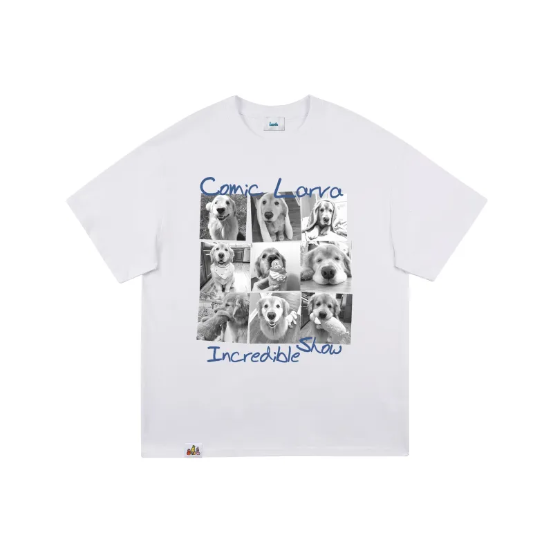 COMIC LARVA T Shirts Unisex-11