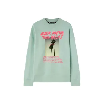 PALM ANGELS Graphic Printed Crewneck Sweatshirt