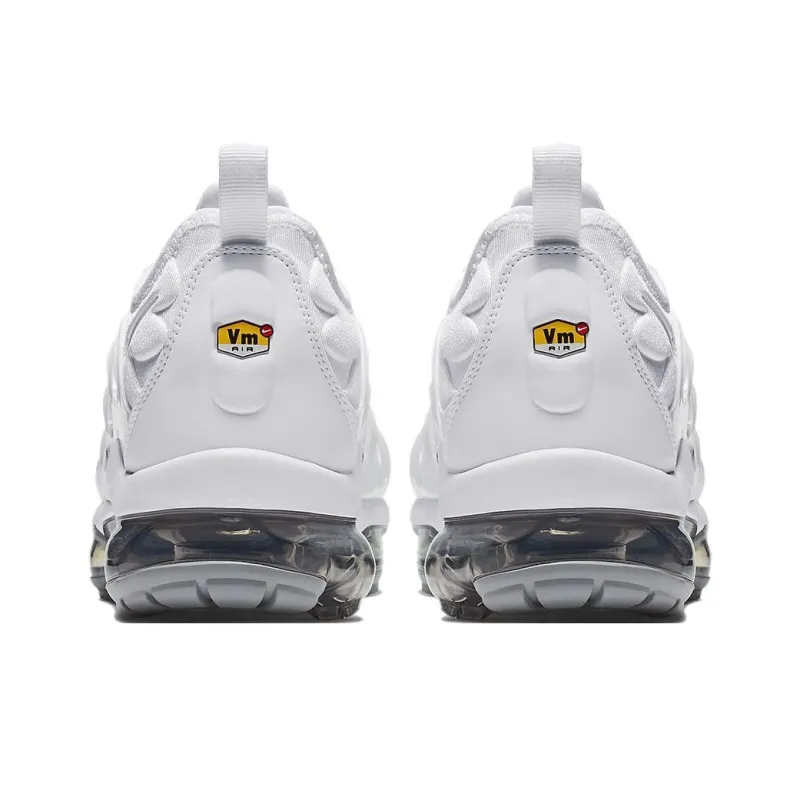 Nike Air VaporMax Plus Anti Slip Wear Resistant Low Top Casual Running Shoes Men's White-3