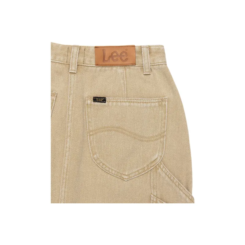 Lee Casual Short Skirts Women's Beige-3