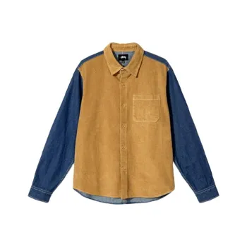 Stussy Shirts Unisex Ginger Yellow
