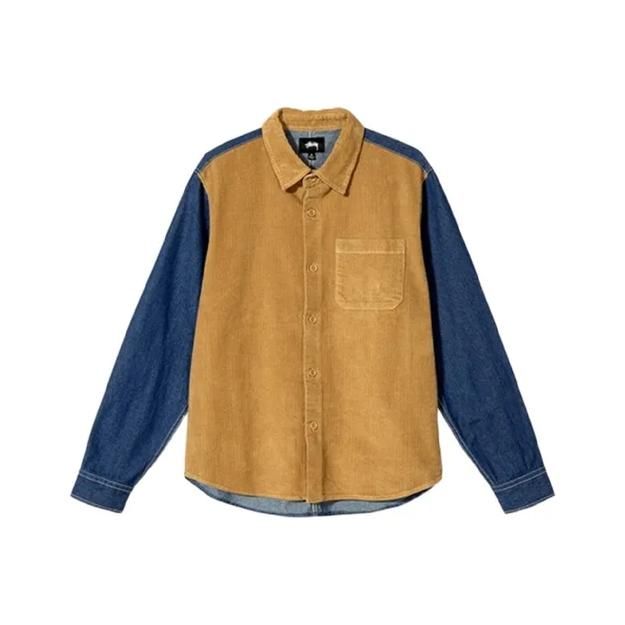 Stussy Shirts Unisex Ginger Yellow-0