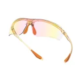 24305_C96-81 Orange Frame with Transparent Pink Gradient Gray Lens
