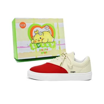 Budding Bear Anti Slip Wear Resistant Low Top Skateboard Shoes Men's