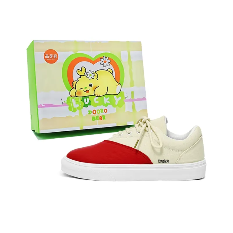 Budding Bear Anti Slip Wear Resistant Low Top Skateboard Shoes Men's-0