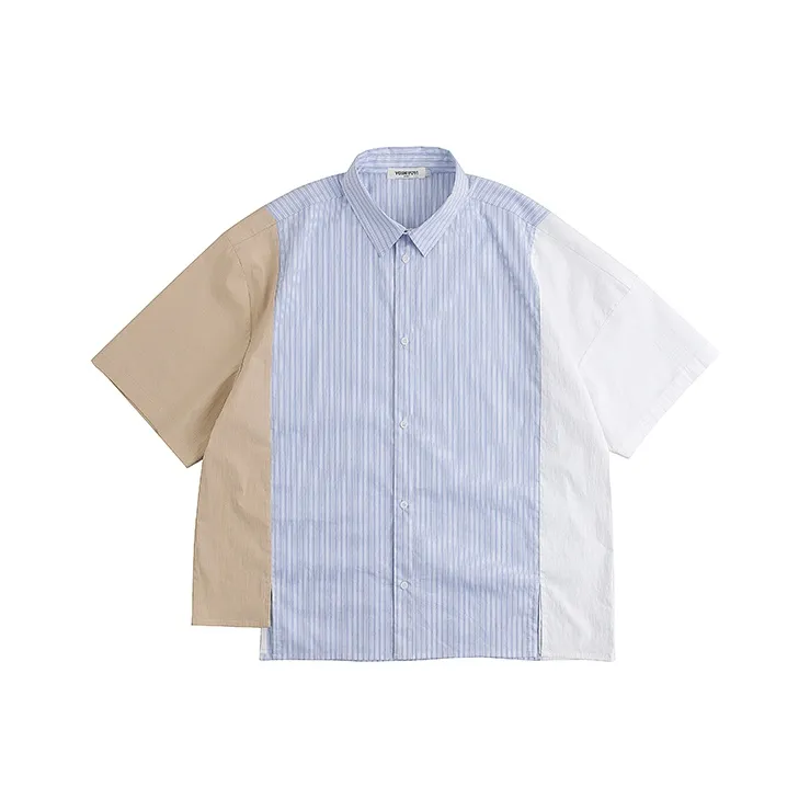 YOSHIYOYI Shirts Unisex Light Blue-0