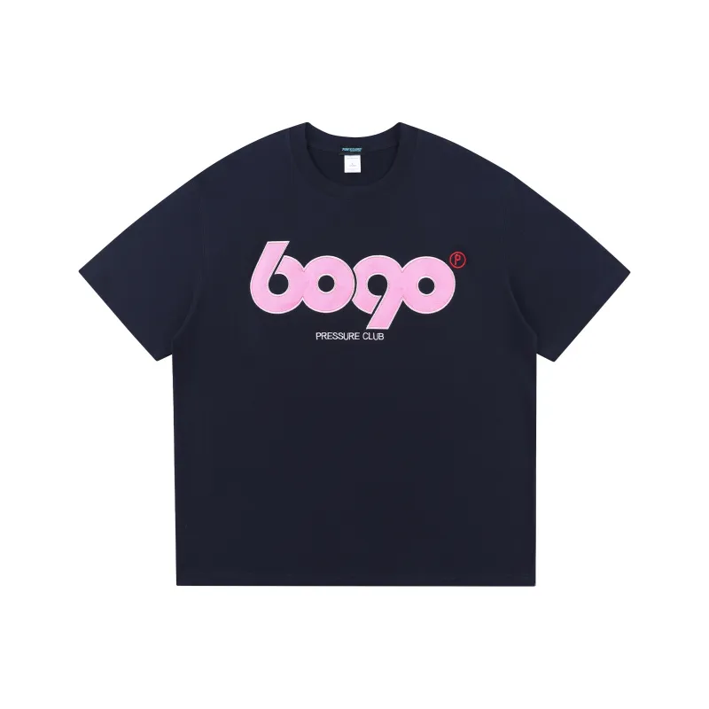 PRESSURE T Shirt Unisex Navy Blue-1