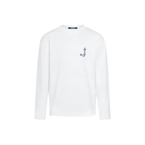 Jacquemus Fisherman Embroidered Long Sleeved T Shirt
