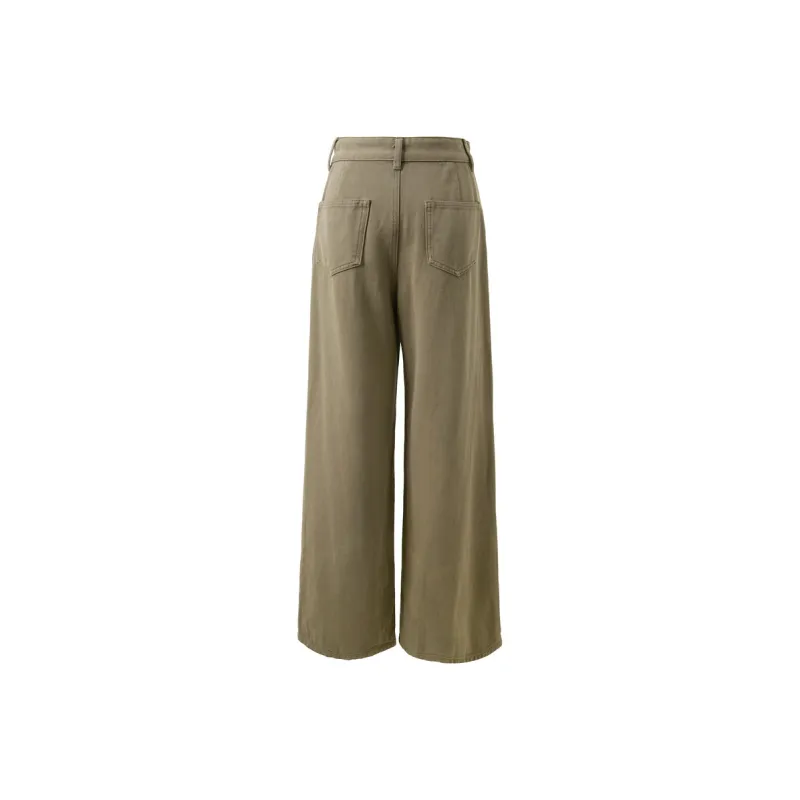 3COLOUR Jeans Women's Forest Green-1