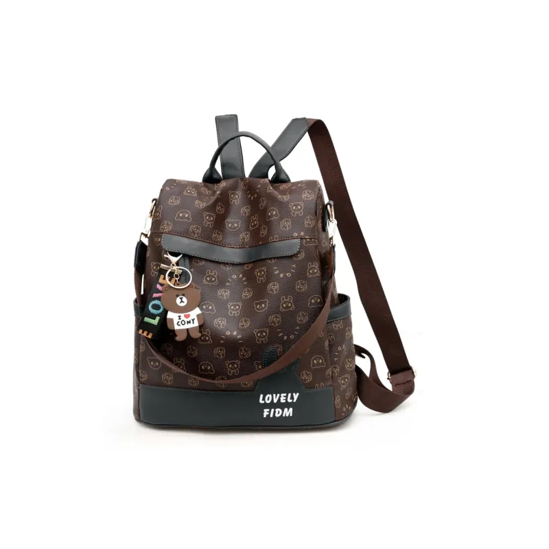 Weymond PU Backpack Regular Women's Multicolor-2