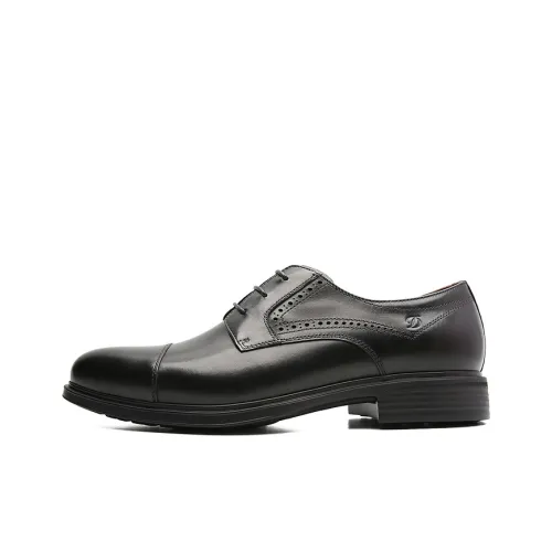 S. T.DUPONT Dress Shoes Men's Black/Coffee