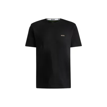 HUGO BOSS Logo jacquard Piqué T shirt