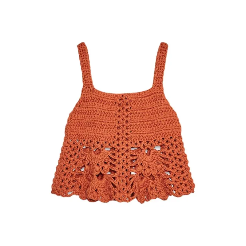 ZARA Camisole Women's Dark Orange-1
