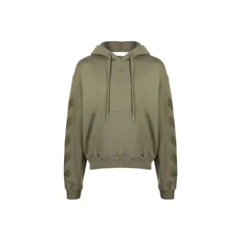 OFF WHITE Sweatshirt Regular Men's Green