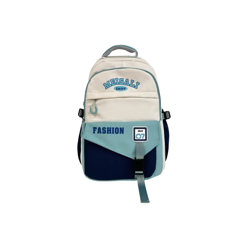 Tong Tong Rabbit Nylon Backpack Unisex Khaki \ Blue & Red \ Yellow Brown \ White & Green \ Black-15