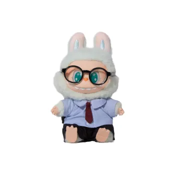 [Dress Up Doll] POP MART THEMONSTERS ELECTRONIC BLOOD, RESPECT Hang Tag Box Labubu Vinyl, Sitting Party Height 15cm