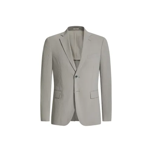 ZIOZIA x TONGQINNANZHUANG Spring Business Suit Men's Light Gray