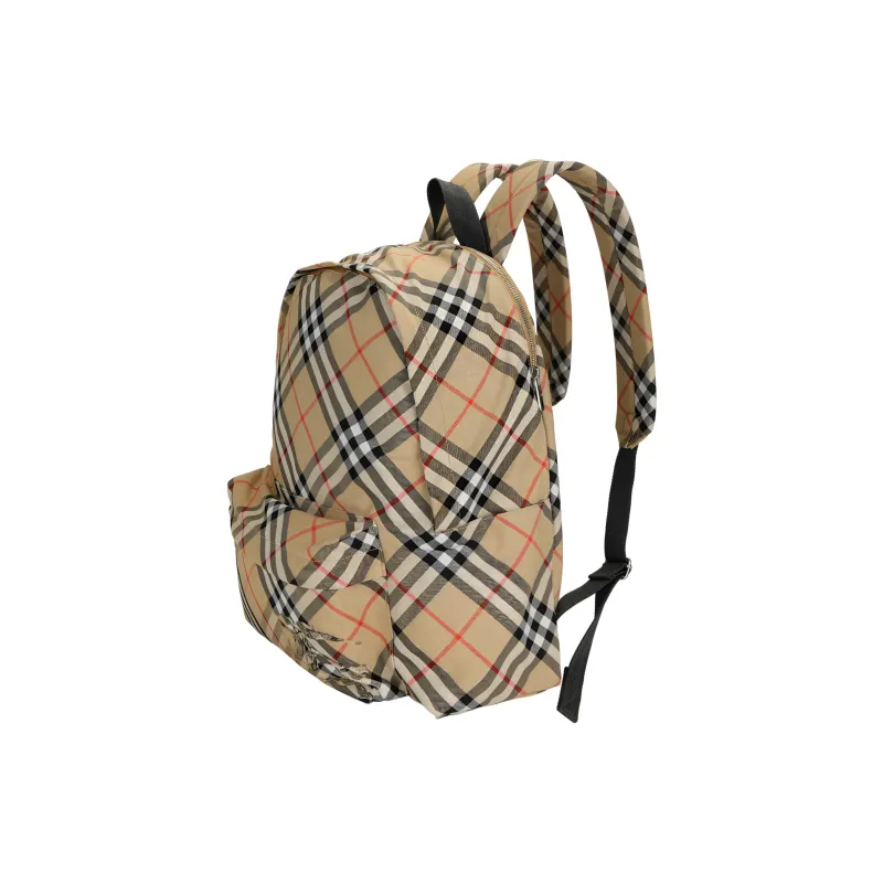Burberry Canvas Polyester Backpack Men's Sand-1