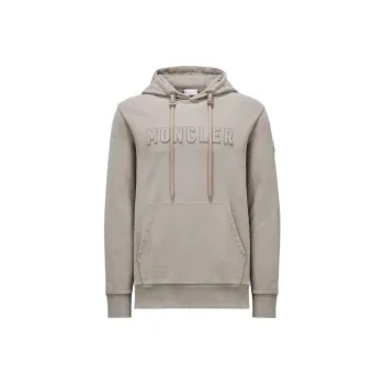 Moncler Logo Patch Drawstring Hoodie