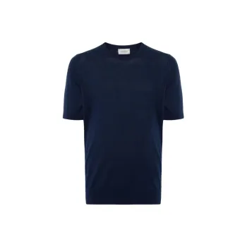 JOHN SMEDLEY Kempton Knitted Cotton T shirt