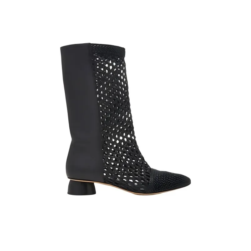 FERRAGAMO Tarsina Ankle Boots Women's Black-1