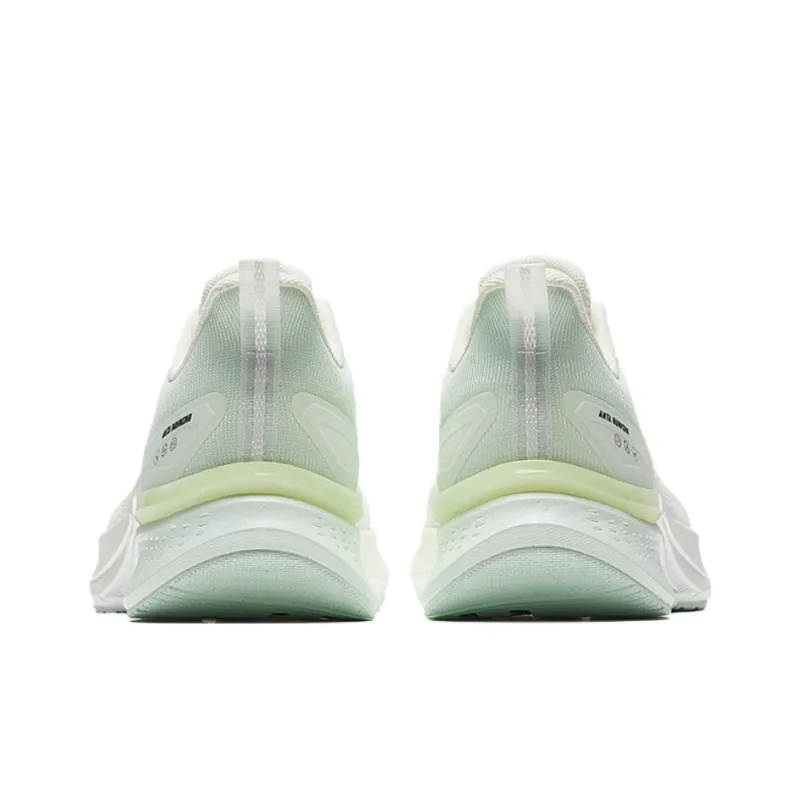 Anta Lightweight, Breathable, And Rebound Low Top Casual Running Shoes Women's White Green-3