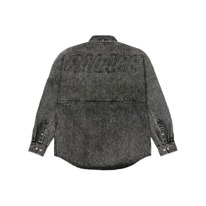 PALACE Denim Bossy Shirt-0