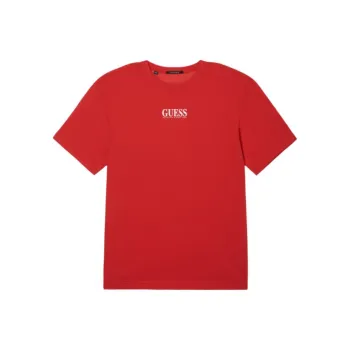 GUESS T-Shirts Unisex Red