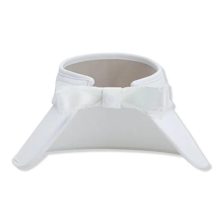 FILA Polyester Visor Cap Women's Jade White-2