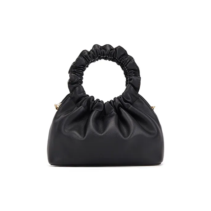 ELLE Synthetic Leather Handbag Regular Women's Pink/Black/White-5