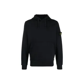 STONE ISLAND Logo Patch Drawstring Hoodie